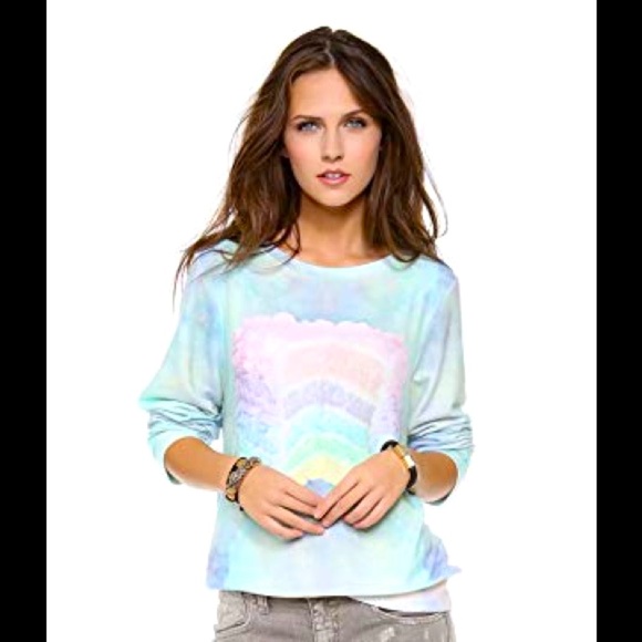 Wildfox dreaming of cake baggy beach jumper small🦄 - Picture 3 of 9